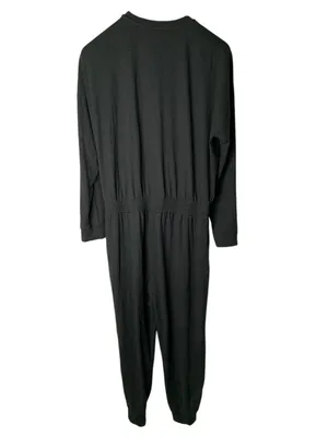 Vuori Jumpsuit Lux Henley Long Sleeve Romper dark gray women's size large VW478 thumbnail 2