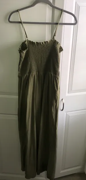 Pink Lily Jumpsuit Wide Leg XL Green thumbnail 2