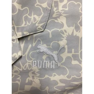 Puma Womens Floral Cropped Short Sleeve Button Up Shirt Boxy fit Size M‎ NWOT thumbnail 2