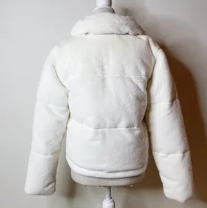 Abercrombie Faux Fur Mini Puffer thumbnail 4