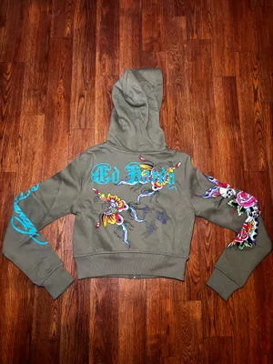 Green Ed Hardy Jacket thumbnail 2