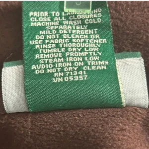 LL‎ Bean Fleece Jacket Large Brown thumbnail 11