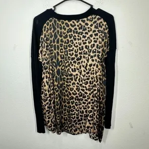All Saints Black and Brown Crew Neck‎ Sweater thumbnail 6