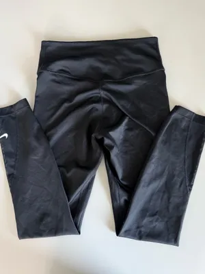 Nike Black DRI-FIT Athletic Leggings thumbnail 3