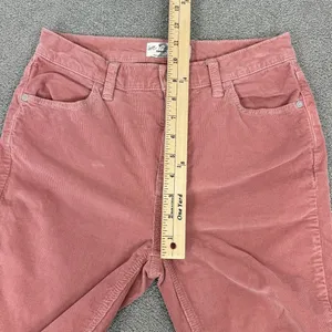 We The Free Free People Raw Hem Corduroy Ankle Skinny Pants‎ Dusty Rose Pink 27 thumbnail 11