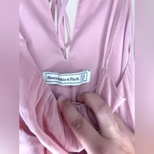 ABERCROMBIE & FITCH Women’s Sheer Layered Midi Dress thumbnail 6