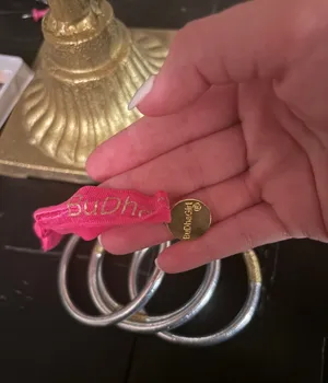 Silver Buddha Girl Bracelets thumbnail 1