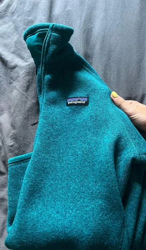 Patagonia Teal Better Sweater Quarter-Zip thumbnail 5