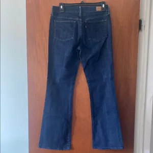 Levi’s Classic Blue Flare Wide Leg Jeans thumbnail 3