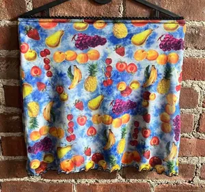 Urban Outfitters Fruit Print Mini Skirt Size XS thumbnail 1