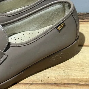 SAS 7W Timeless Mocha Leather Office Work‎ Teacher Comfy Everyday Fall Loafers thumbnail 3