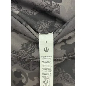Lululemon Wunder Train High-Rise Tight 28" Hidden Heritage Lace Black Multi 8 thumbnail 8
