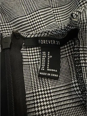 Plaid Mini Dress Forever 21 thumbnail 4