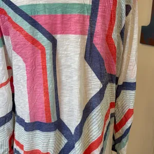 David Cline Multicolor Striped Button thumbnail 3