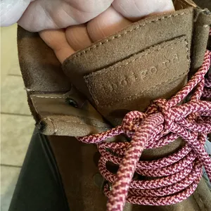Womens Brown Boots with Pink Laces thumbnail 5