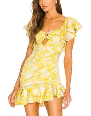 Michael Costello x Revolve Sabrina Mini Dress Sz. XXS thumbnail 1
