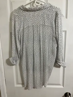 Flows Button Up Blouse Size M thumbnail 2