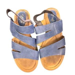 Eurosoft Nadine Blue Comfort Footbed Slingback Modified Sandals Womens Size 8M thumbnail 9