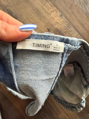 denim tube top Blue Size L thumbnail 3