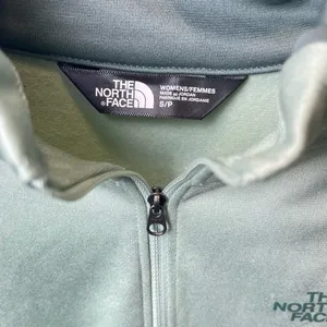 The North Face Women's Green Colorblock Glacier 1/4 Zip 2 Tone Pullover Size S‎ thumbnail 4