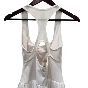 Fabletics Dress Womens Small White Tank Pleated Tennis Skater Racerback Athletic thumbnail 6