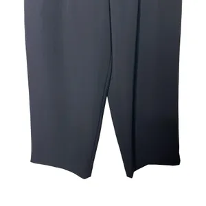 HaaT Issey Miyake black high waist wide leg crop trousers sz 1 US XS thumbnail 4