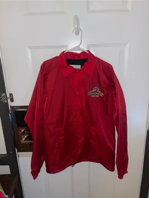 Wearguard U.S. Coast Guard Red Men’s Lightweight Coach Jacket - Size Medium thumbnail 8