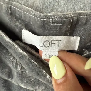 Loft Women Size 2 Valour Wide‎ Leg Business Casual Gray Trousers thumbnail 6