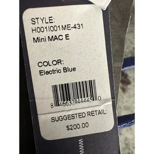 NWT Rebecca Minkoff Mini MAC "E" Blue  bag thumbnail 7