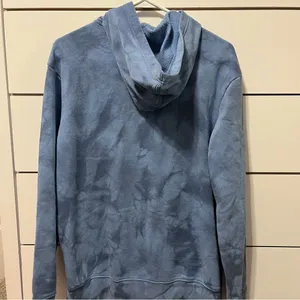 GAP Blue Tie Dye Hoodie Sweatshirt thumbnail 3