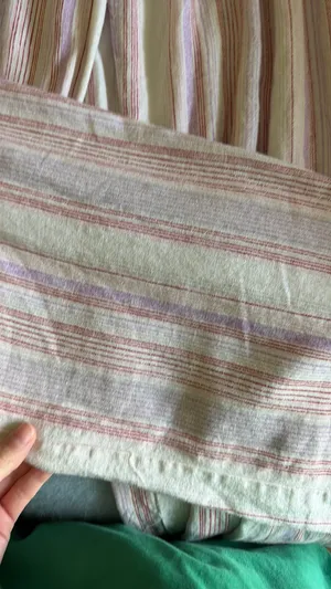 Linen striped pants thumbnail 3