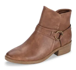 Baretraps‎ Womens Marshall Side Zip Block Heel Bootie Brush Brown Size 8.5 thumbnail 1