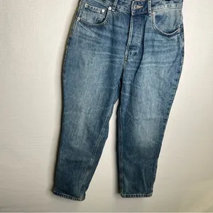 Everlane | Classic Blue Women's‎ Jeans 28 Crop Curvy 90s thumbnail 5