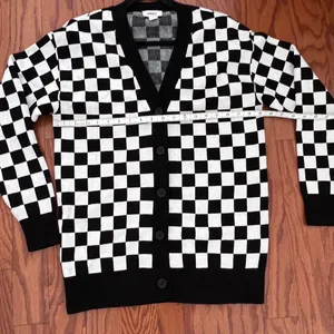 ONLY Checkered in black +white,size small thumbnail 4