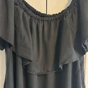 Zara Woman Black Off The Shoulder Dress Size Small thumbnail 2