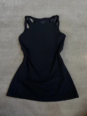 Athleta Black Strappy Athletic Dress – Size Medium thumbnail 2