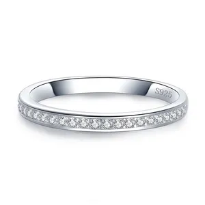 Sterling Silver SIZE 5 925 Stackable Dazzling Cubic Zirconia Ring thumbnail 5