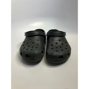 Crocs Classic Clogs Mens 8 Womens 10 Black Good Slip On Water Friendly Shoes thumbnail 2