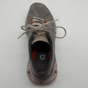 On Cloudstratus Womens Running Shoes Grey Orange Swiss Engineering US 7.5 RIGHT thumbnail 10