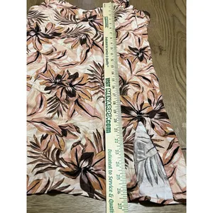 Olivaceous Midi-length Floral Print Tank Dress, Sleeveless, Size Medium‎ thumbnail 4