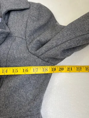 Miss Sixty Collection Vintage Y2K Women's Wool Blend Peacoat Size Medium thumbnail 5