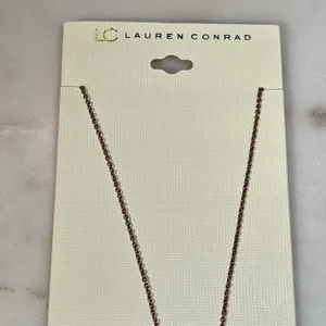 LC Lauren Conrad | NWT Gold Tone Lariat Necklace thumbnail 4