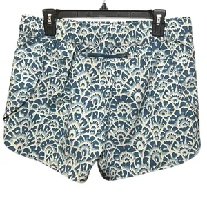 The North Face Class V‎ Mini Blue Geometric Nylon Shorts Size Large thumbnail 6