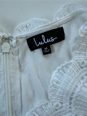Lulu’s Angel in Disguise Lace Dress size Medium thumbnail 8