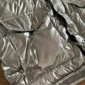 NWT: Pistola Shazia Metallic Puffer Jacket thumbnail 3