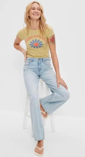 American Eagle Baby Tee thumbnail 1