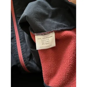 Hanna Andersson Dark Orange Fleece Full Zip Womens Vest Size Medium thumbnail 5