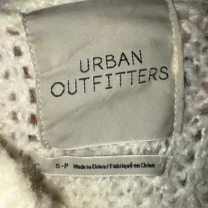 Urban Outfitters Gemini Cream Striped Sleeve‎ Turtleneck chunky knit Sweater thumbnail 8