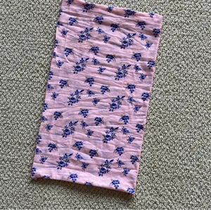 NEW Natural Life Boho Bandeau Full Length Pink Flower Pattern One Size NWOT thumbnail 4