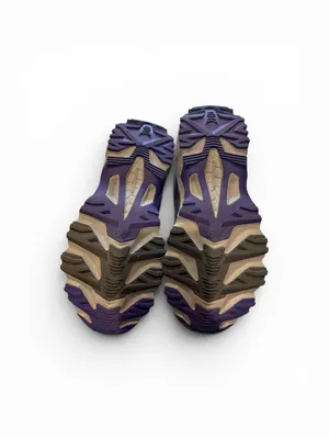 New Balance Women's Trail Runners in Gray with Purple Accents thumbnail 3